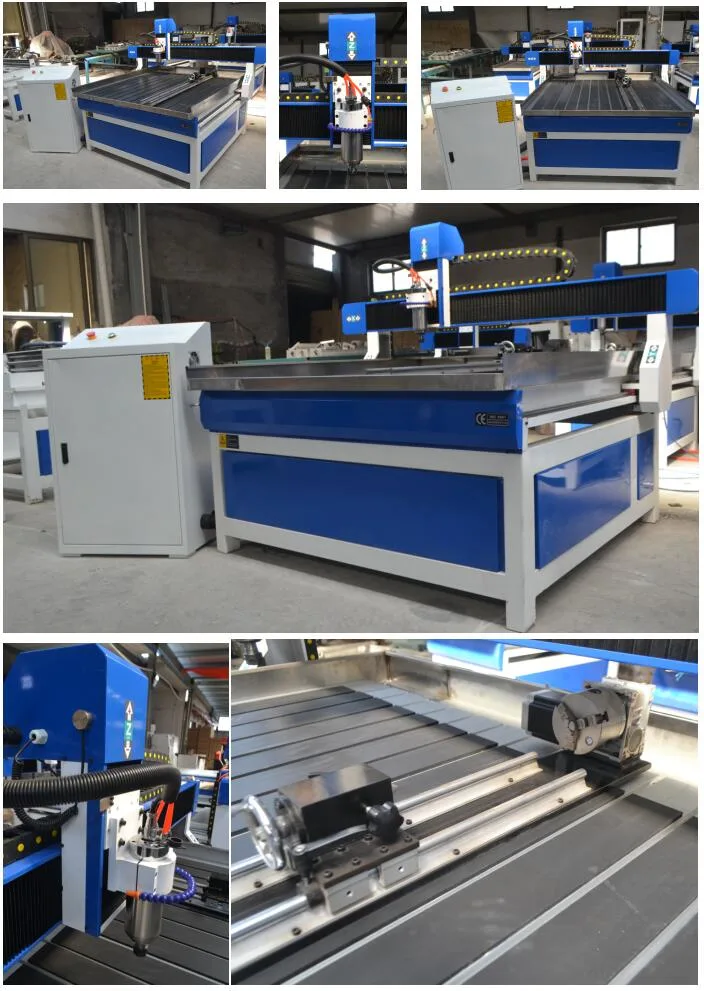 9012 9015 Aluminum Cutter Advertising CNC Router 2.2kw for Copper Brass Wood PVC